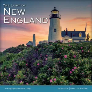 Light of New England 2023 Wall Calendar