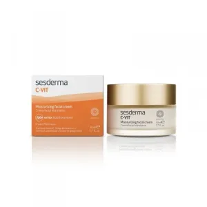Sesderma - C-Vit Moisturizing Facial Cream : Moisturising and nourishing care 1.7 Oz / 50 ml