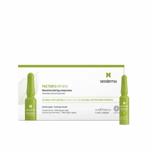 Sesderma - Factor G Renew Biostimulating Ampoules : Anti-ageing and anti-wrinkle care 10,5 ml
