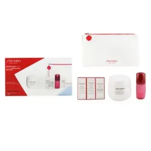 ShiseidoAge Defense Ritual Essential Energy Set (For All Skin Types): Moisturizing Cream 50ml + Cleansing Foam 5ml + Softener Enriched 7ml + Ultimune