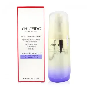 Shiseido - Vital Perfection Emulsion Jour Lift Fermeté SPF 30 : Firming and lifting treatment 2.5 Oz / 75 ml