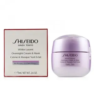 Shiseido - White Lucent Crème & Masque Nuit Eclat : Mask 2.5 Oz / 75 ml