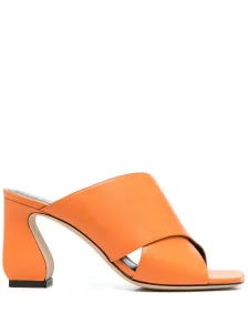 SI ROSSI - Leather Mules #1140104