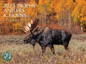 Trophy Antlers And Horns 2023 Wall Calendar