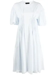 SIMONE ROCHA - Cotton Puff Sleeve Midi Dress #42650
