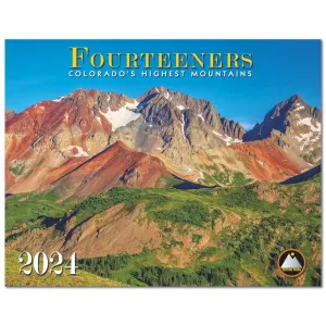 Colorado Fourteeners 2024 Wall Calendar