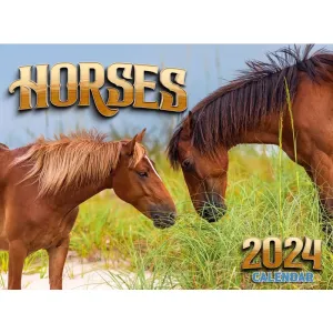 Horses 2024 Wall Calendar #1098573