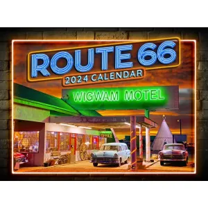 Route 66 2024 Wall Calendar #1098568
