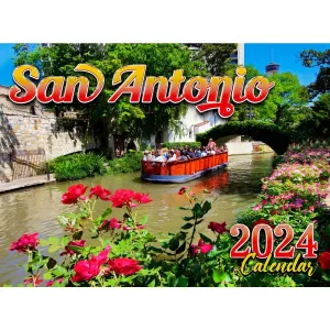San Antonio 2024 Wall Calendar