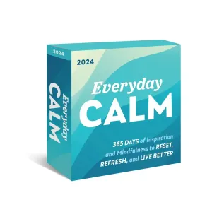Everyday Calm 2024 Desk Calendar