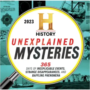 History Channel Unexplained Mysteries 2023 Desk Calendar