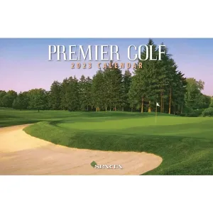 Golf Premier 2023 Deluxe Wall Calendar