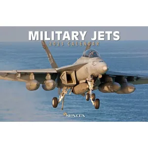 Military Jet 2023 Deluxe Wall Calendar