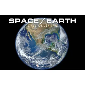 Space Earth 2023 Deluxe Wall Calendar