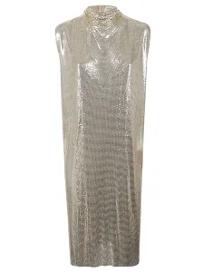 SPORTMAX - Metallic-knit Mini Dress #1181685