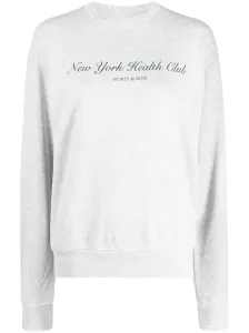 SPORTY & RICH - Ny Health Club Cotton Sweatshirt #1159894