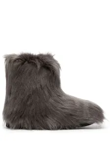 STAND - Olivia Faux Fur Ankle Boots