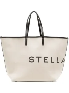 STELLA MCCARTNEY - Logo Canvas Tote Bag #1259178