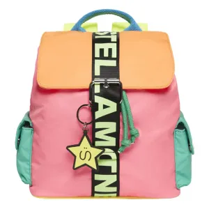 Stella Mccartney Girls Backpack Pink ONE Size #11547