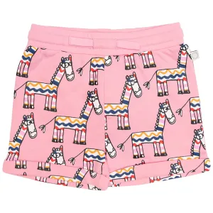 Stella Mccartney Baby Girls Zebra Print Shorts Pink 12M