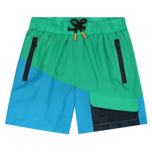 Stella Mccartney Boys Swim-shorts Green 4Y