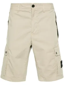 STONE ISLAND - Cotton Bermuda Shorts #1292712