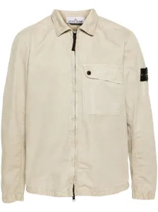 STONE ISLAND - Cotton Overshirt #1280217