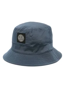 STONE ISLAND - Logo Nylon Bucket Hat #1257842