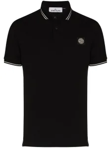 STONE ISLAND - Cotton Polo Shirt #58890