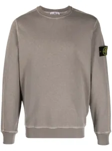 STONE ISLAND - Logo Cotton Sweatshirt #1257867