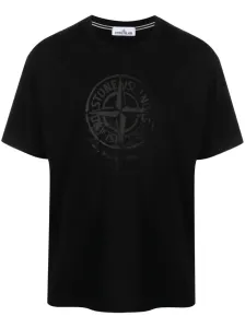 STONE ISLAND - Cotton T-shirt With Logo #1244419