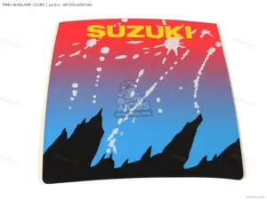 Suzuki TAPE,HEADLAMP COVER 68725136001GH