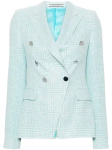 TAGLIATORE - Cotton Blend Double-breasted Jacket #1273422