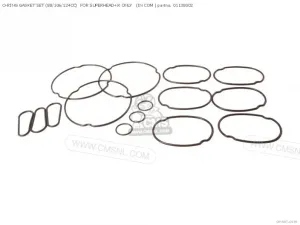 Takegawa O-RING GASKET SET (88/106/124CC)  FOR SUPERHEAD+R ONLY   (IN COM 01138002