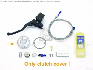 Takegawa OIL FILTER COVER (WITH MAGNET) FOR MONKEY/ APE (WITH SPECIAL CLU 0201022