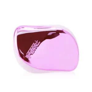 Tangle TeezerCompact Styler On-The-Go Detangling Hair Brush - # Baby Pink Chrome 1pc