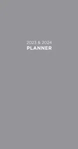 Gray 2 Year Pocket 2023 Planner