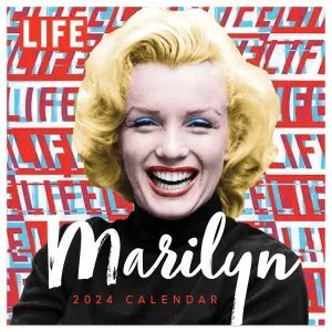 LIFE Marilyn Monroe 2024 Mini Wall Calendar