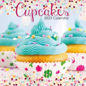 Cupcakes 2023 Wall Calendar SV