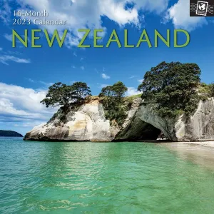 New Zealand 2023 Wall Calendar