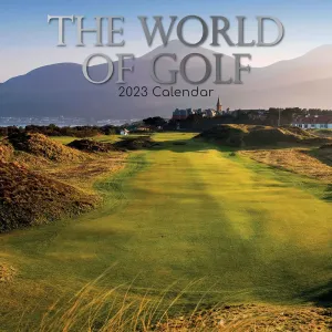 World of Golf 2023 Wall Calendar SV
