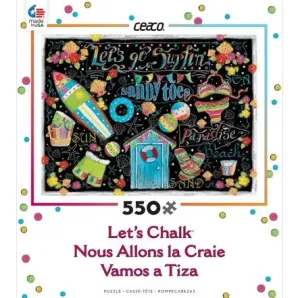 Lets Chalk 550pc Puzzle