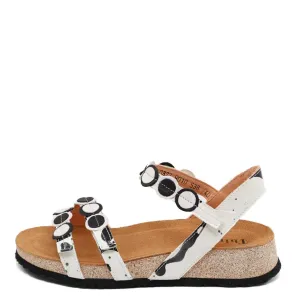 Think, 000322 Koak Women´s Sandals, black-white Größe 40