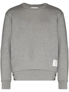 THOM BROWNE - Cotton Sweater With Logo #1252298