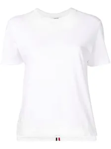 THOM BROWNE - Rwb Cotton T-shirt #1197040