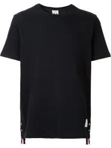 THOM BROWNE - Cotton T-shirt With Logo #1252230