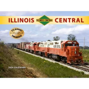 Illinois Central Railroad 2024 Wall Calendar