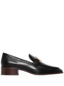 TOD'S - Leather Heel Loafers #1126563