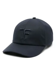 TOM FORD - Canvas And Leather Baseball Cap #1266209