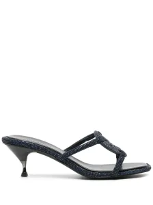 TORY BURCH - Miller Leather Heel Sandals #1214764
